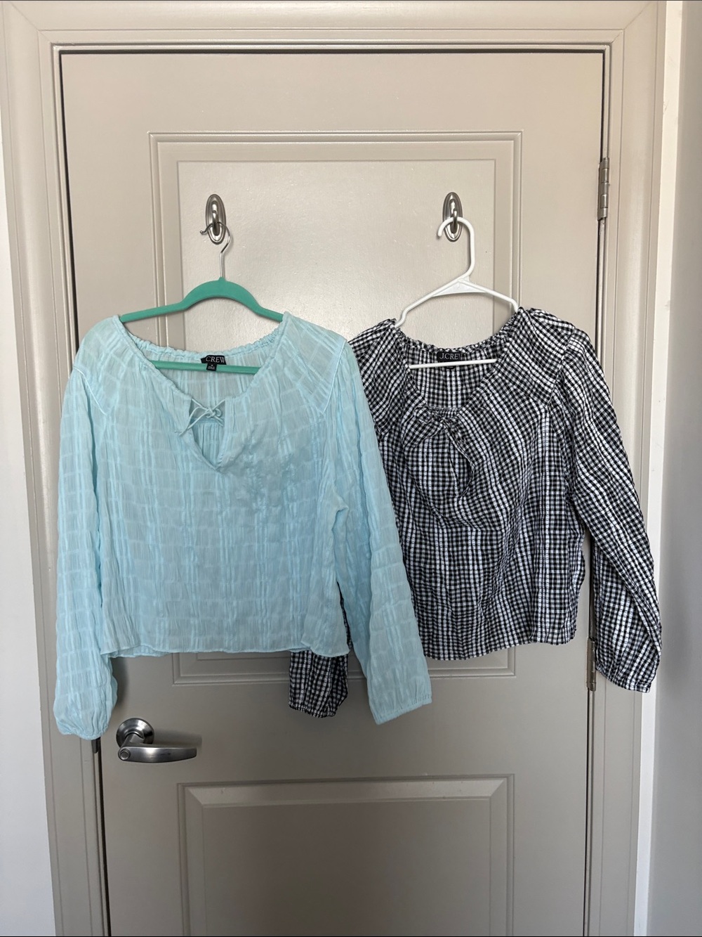 Set of two J.Crew size M blouses